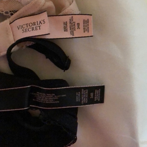 Victoria secret bras tan and black 34 B - Picture 2 of 3